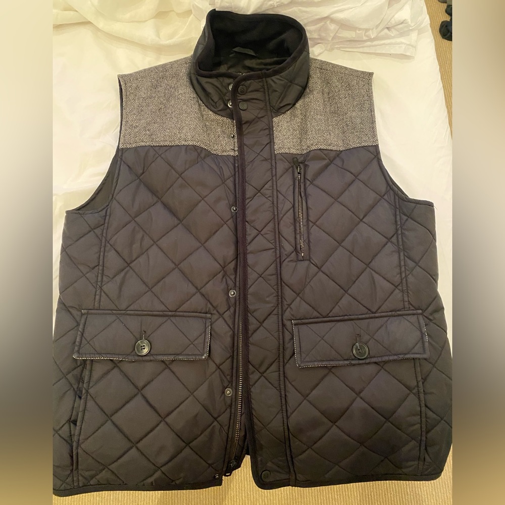 Men’s Black XL Vince Camuto Vest